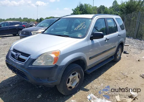 2004 Honda Cr-V Lx from USA, damaged, VIN SHSRD784X4U231449